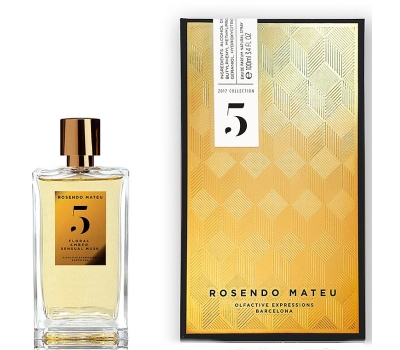Rosendo Mateu No 5 Floral, Amber, Sensual Musk