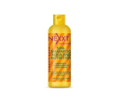 Шампунь увлажнение и питание Nexxt Classic Care Spa Shampoo Aqua And Nutrition